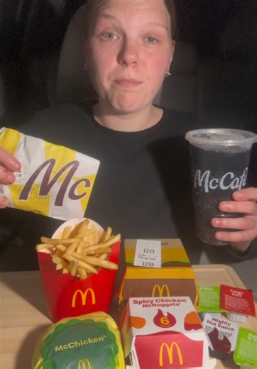 my name my mcdonald’s order 😛 | thanks for all the support so far! order: @katie peacock😼 #mcdonalds #mukbangeatingshow #mcdonaldsorder #fastfood #trend
