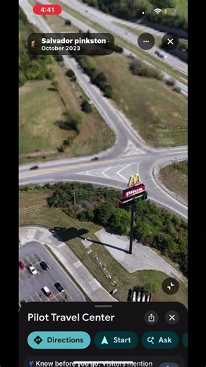 A pilot travel center next to… a pilot travel center!?