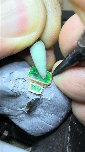 Three Stone Emerald Ring 1.80 Carat Trilogy Emerald Ring Meaningful Mother’s Day Fine Jewelry Gift