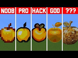 NOOB VS PRO VS HACKER Minecraft Pixel art✨Golden Apple