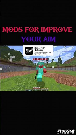 BEST Minecraft Mods to IMPROVE Your AIM! 🔥 | Better PvP & Aim Mods
