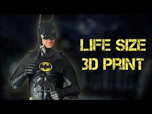 I Made a Life Size Batman Statue! #lifesize #batman #maker #3dprinting