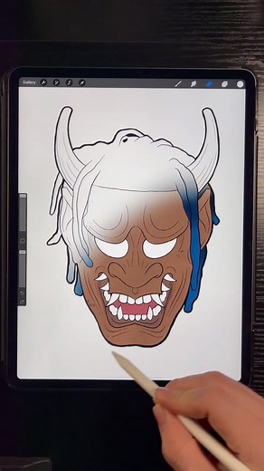 Something a little different 🤷🏻‍♂️ lmk what you think ! 👹 #tsaroc #xxxtentacion #drawing #art #procreate #ipad