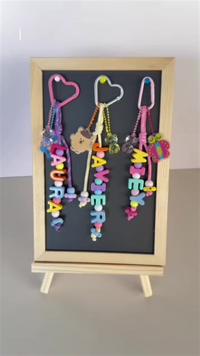 DIY Name Keychain Ideas for Gifts and Keepsakes