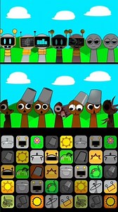 Incredibox Sprunki Mr. Fun Bot Vs Brud🔥battles music duomix 🥁 #duomix #gaming #sprunki #incredibox