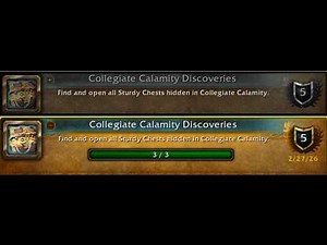 How To Get The Collegiate Calamity Discoveries Achievement! (Delves)