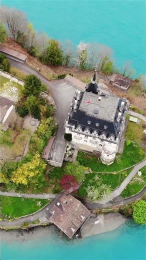 📍 Iseltwald, Schloss Seeburg 🇨🇭Switzerland #shorts