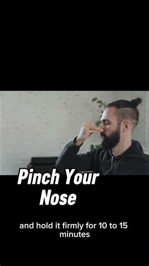 What To Do During a Nosebleed | Simple First Aid