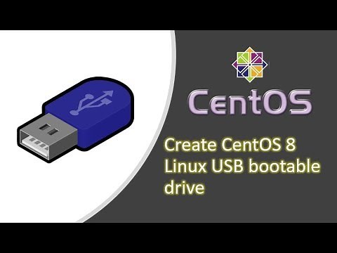 How to Make a CentOS 8 or CentOS Stream Linux USB bootable drive