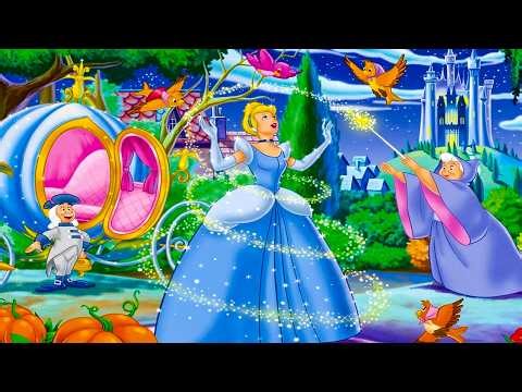 Cinderella’s Magical Transformation: The Fairy Godmother’s Enchantment! 👑✨ | Cinderella Animation