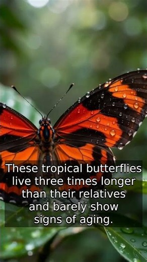 Butterflies That Don't Age - 348 Day Lifespan Discovery