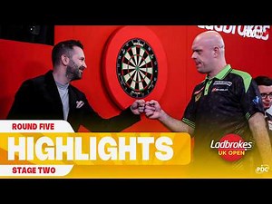 LAST-LEG DRAMA 🍿 | Day Two | Stage Two Afternoon Highlights | 2026 Ladbrokes UK Open