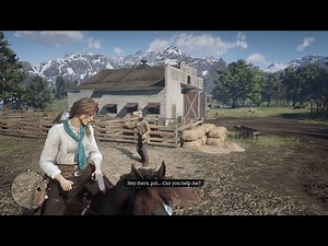 Red Dead Redemption 2 playing as Sadie Adler Mod