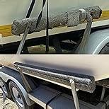 Boat Trailer Bunk Carpet - 36oz Forever Boat Bunk Carpet (9" W x 13'L, Black) - Use on 2x4 Boards, Guides, or Runners