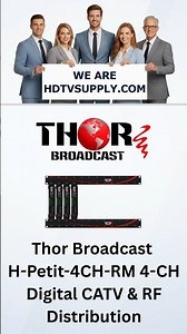 Thor Broadcast H-Petit-4CH-RM 4-CH Digital CATV & RF Distribution