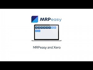 MRPeasy Demo - Xero Integration