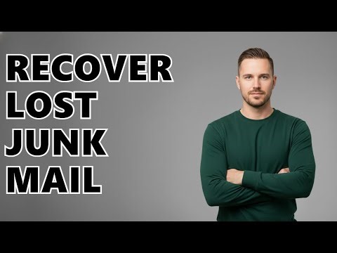 How To Recover Permanently Deleted Emails That Were In The Junk Email Folder In Outlook?