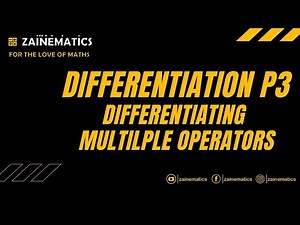 P3 DIFFERENTIATION (MULTIPLE OPERATORS EXTENDED PRACTICE) A LEVELS MATHS 9709