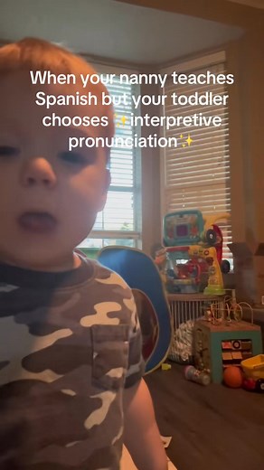 When your nanny teaches spanish but your toddler chooses interpretive pronunciation . . . #baby #love #cute #famnily #beautiful #instagood #photography #photooftheday #kids #newborn #babies #fashion #mom #life #momlife #smile #travel #babyshower #picoftheday #instagram #toddler #babiesofinstagram #motherhood #babylove #babyfashion #photo #model #fun #Real #fblifestyle | Pavlove Fam