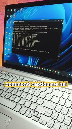 🚨 Laptop Slow? Try These 2 Commands! 💻⚡#laptop #hacks #pcTricks