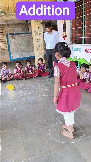 Addition - Learning through games | Teacher Innovation Ideas | Khel khel mein sikho #addition #maths