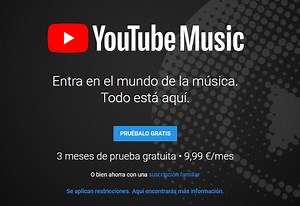 Youtube Music: opiniones, comentarios, precios y cómo funciona la app