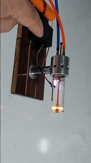 Glass Turbojet Engine 🔥 A Real Jet Inside a Test Tube! #jet #turbojet #engine