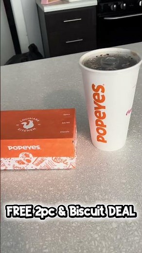 FREE POPEYES CHICKEN !! Just Take The Survey!!!