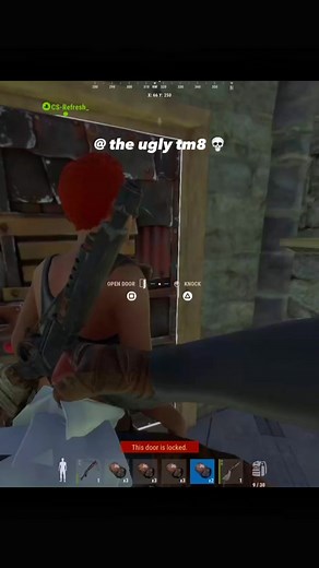 Bro gotta have the ugliest model in the game 💀😭 #rust #rustconsole #rusttok #rustgame #rustfyp #crust #fyp #foryoupage #foryou