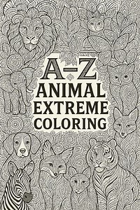 A–Z Animal Extreme Coloring Pages | 26 Printable Adult or Kid Coloring Sheets | Zentangle Mandala Line Art | Stress Relief Coloring Book PDF - Etsy