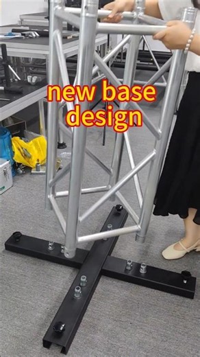 The new spigot truss base is easy to assemble.#Truss#jintielongTruss#jintielongtruss#spigot