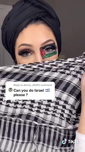Reply to @dorina_2020 here you go 🇵🇸🥰😘 I have nothing against Isreali people I show nothing but love to all. But Free Palestine for life ❤️