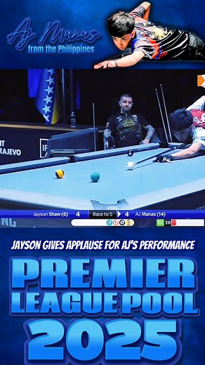 Match Highlights: AJ Manas vs Jayson Shaw in 2025