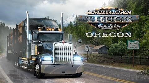 American Truck Simulator - Oregon launch trailer