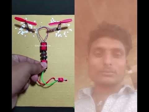 Mini Dynamo Generator Power Transfer In Drone Motor DC Motor #dcmotor #tech #shorts#generator