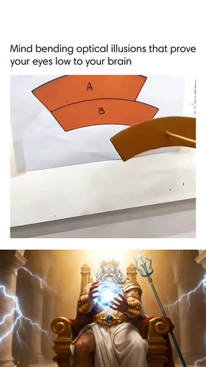 Scifactism on Instagram: "How easily our visual perception can be fooled by well-known optical illusions. By physically measuring three classic examples, it proves that what we see isn’t always accurate. The perspective illusion reveals two objects that appear dramatically different in size but are actually identical. The Jastrow illusion shows two curved segments that look unequal until they’re stacked perfectly on top of each other. Even the Müller-Lyer illusion is debunked when two red lines,