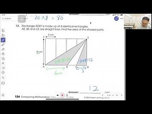 P5 Math Topic - Area of a Triangle