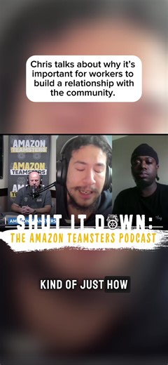 Amazon doesn't just hurt workers -- it hurts our whole community. In this episode, Chris talks about how Amazon Teamsters are working with our neighbors in Chicago and New York to hold Amazon accountable. Amazon's greed, unsafe working conditions and unwillingness to fix it all hurts everyone. Let's lean on each other to face the Multi-trillion dollar company! Listen to the full episode on Apple Podcast, Spotify and YouTube! #amazon #1u #amazonworkers #unionstrong #union #amazondrivers #amazonto