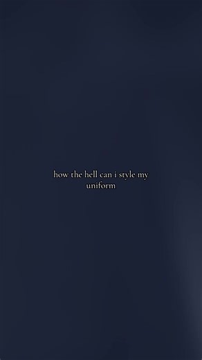 Creative Ways to Style Your Uniform