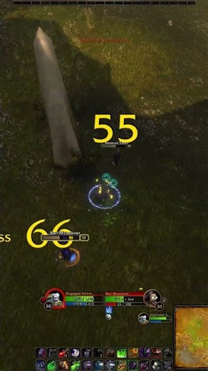 WoW Forever | Fire mage vs Warrior and Hunter