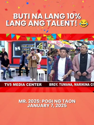 Matuwa at mainis ulit sa mga Mr. 2025 todayy! 🤣 ▶️ WATCH FULL EPISODE ON EAT BULAGA TVJ OFFICIAL YOUTUBE CHANNEL ' #eatbulaga #dabarkads #tvjontv5 #jowapao #fyp