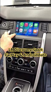 Land Rover Discovery Sport #AppleCarplay and #AndroidAuto integration! #gtacarkits #landrovercarplay