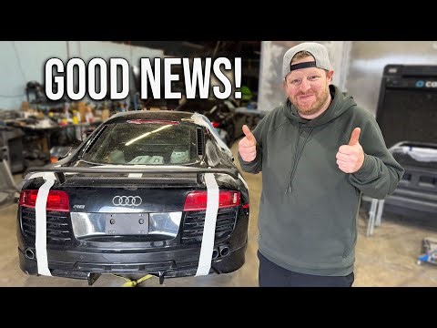 I FINALLY Got Good Health News!! And A Twin Turbo Audi R8!