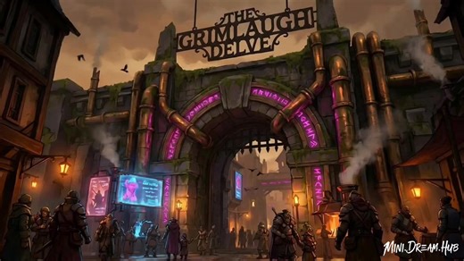 Exploring The Grimlaugh Delve: A Darkly Humorous Dungeon Quest