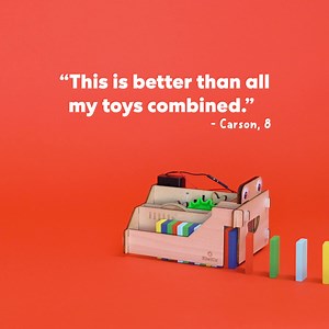 687K views · 38 reactions | Build your own dazzling domino machine that sets up your dominoes for you! Learn about chain reactions, energy transfer, and more with the latest robot from the KiwiCo Store! | KiwiCo | Facebook