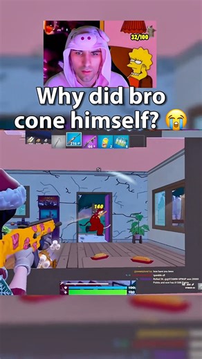 Bro got full pieced 😭 #fortnite #gaming #shorts