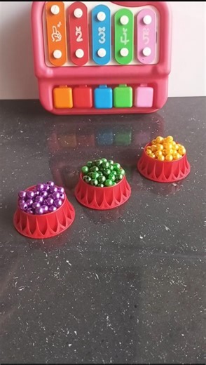 🔥BEADS Marble Run 🎉39 ASMR Sound #beads #marble #stonebeads #cute#satisfying #mrshah58sm #relaxing