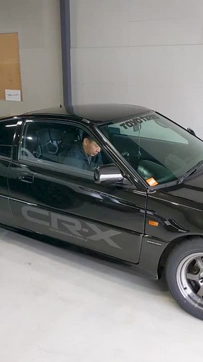 HONDA CR-X Pro2 MUGENカスタム エンジンスタート