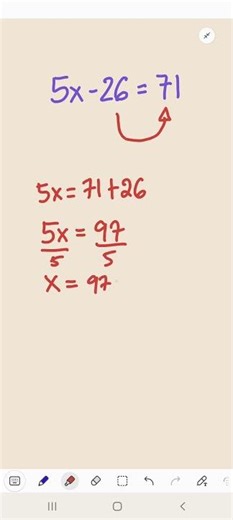How fast can you solve this algebraic equation? #math #algebra #equation #basicmath