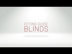 Blind Fitting Guide